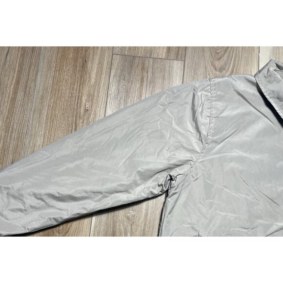 US Polo Assn Beige Fleece Lined Harrington Bomber Jacket - Men’s Large - Picture 4 of 16